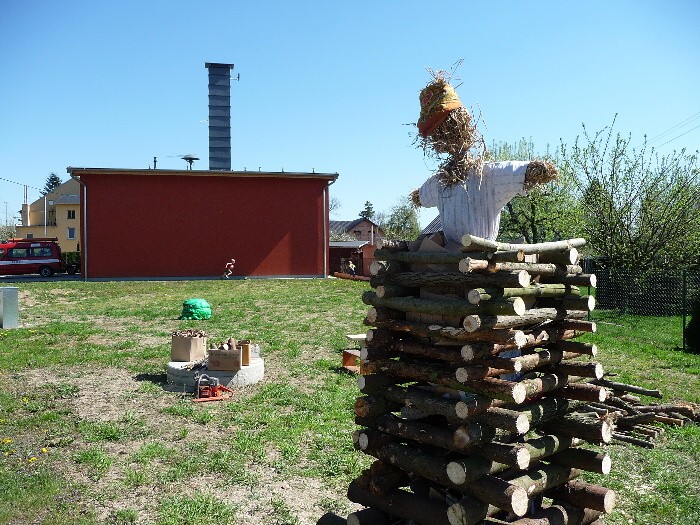 Stavění máje 28.4.2012