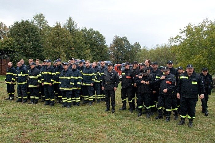 Cvičení jednotek SDH 22.9.2012