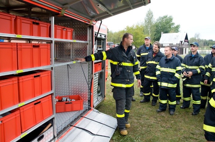 Cvičení jednotek SDH 22.9.2012