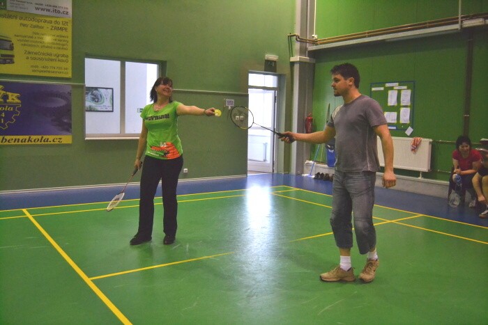 Badmintonový turnaj  6.4.2013 