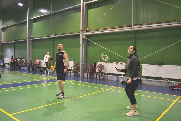 Badmintonový turnaj  6.4.2013 