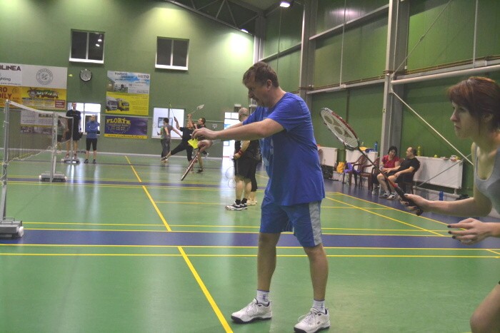 Badmintonový turnaj  6.4.2013 