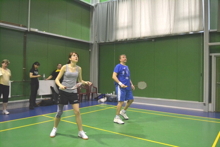 Badmintonový turnaj  6.4.2013 