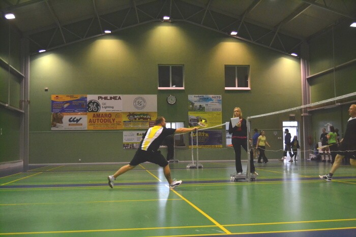 Badmintonový turnaj  6.4.2013 
