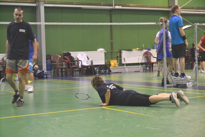 Badmintonový turnaj  6.4.2013 