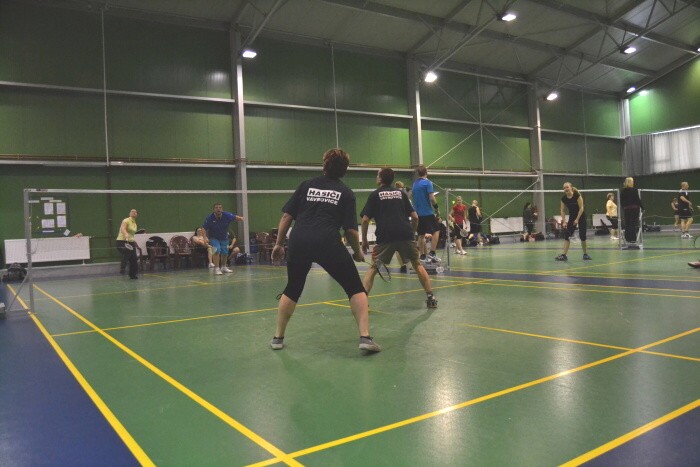 Badmintonový turnaj  6.4.2013 