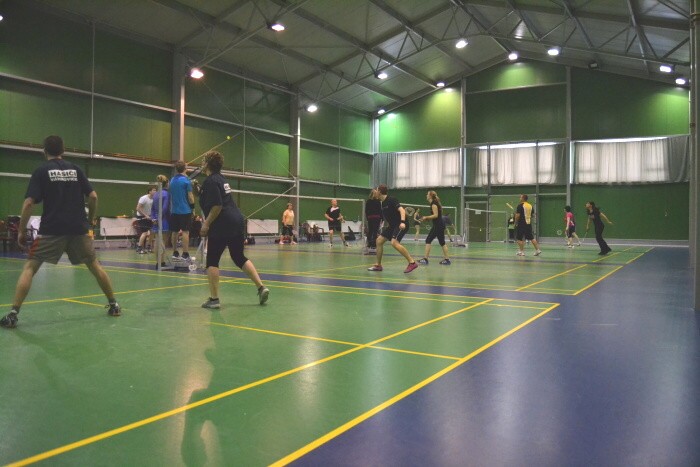 Badmintonový turnaj  6.4.2013 