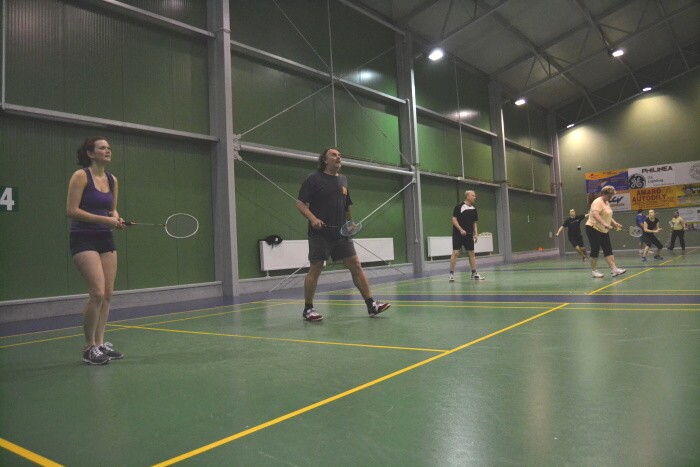 Badmintonový turnaj  6.4.2013 