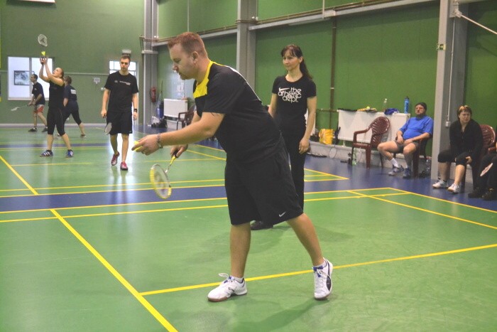 Badmintonový turnaj  6.4.2013 