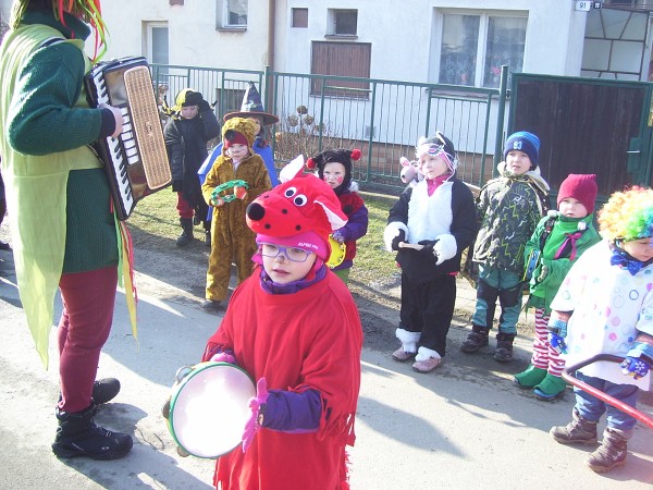 Masopustní průvod 17.2.2015 