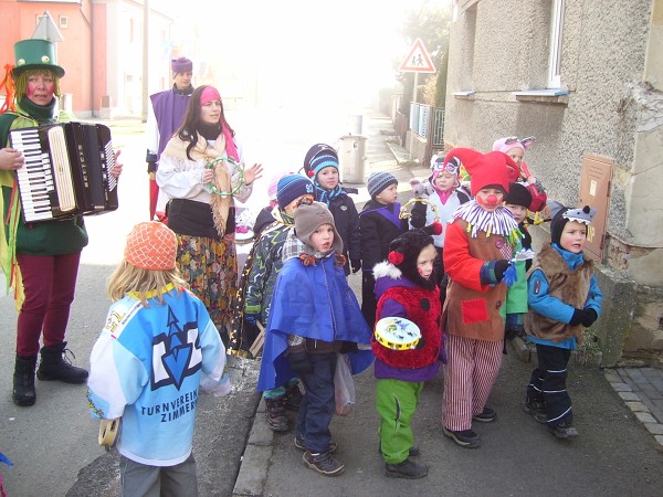 Masopustní průvod 17.2.2015 