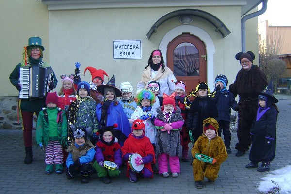 Masopustní průvod 17.2.2015 