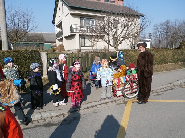 Masopustní průvod 17.2.2015 