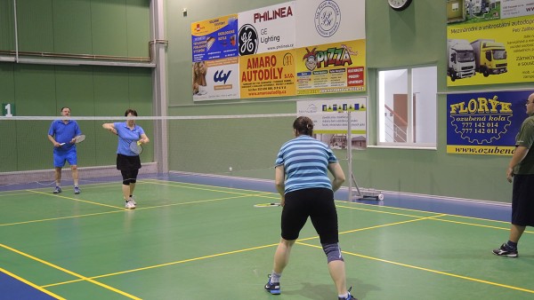 Badmintonový turnaj  21.3.2015 