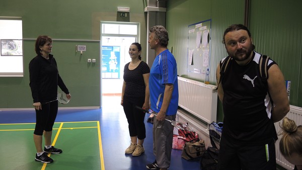 Badmintonový turnaj  21.3.2015 