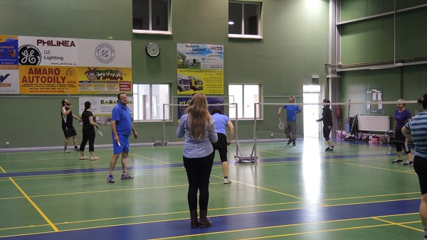 Badmintonový turnaj  21.3.2015 