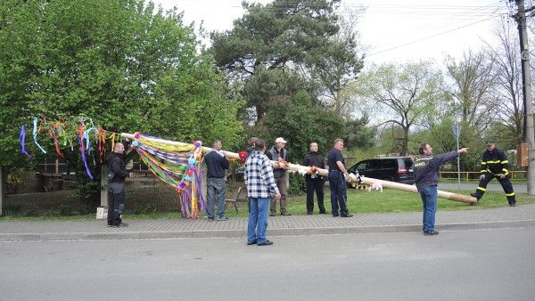 Slet čarodějnic a stavění Máje  30. 4. - 1. 5. 2015 