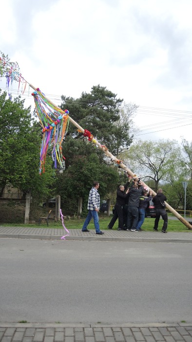 Slet čarodějnic a stavění Máje  30. 4. - 1. 5. 2015 