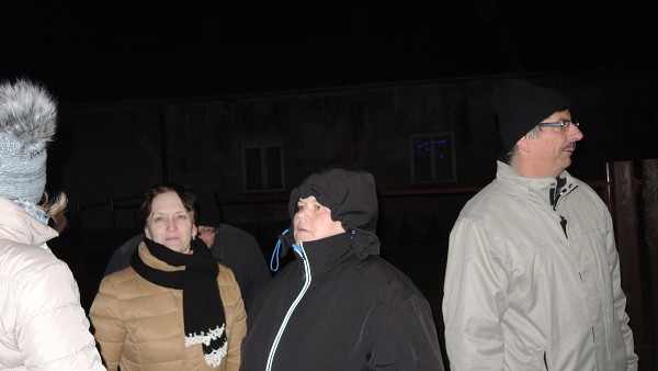 Setání občanů u vánočních stromů 2015 