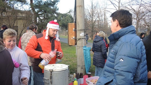 Setání občanů u vánočních stromů 2015 