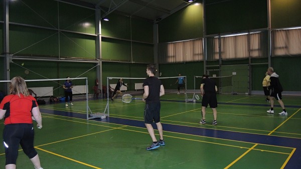 Badmintonový turnaj  2.4.2016
