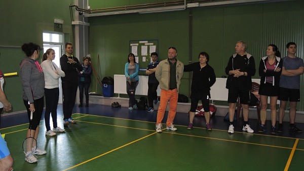 Badmintonový turnaj  2.4.2016