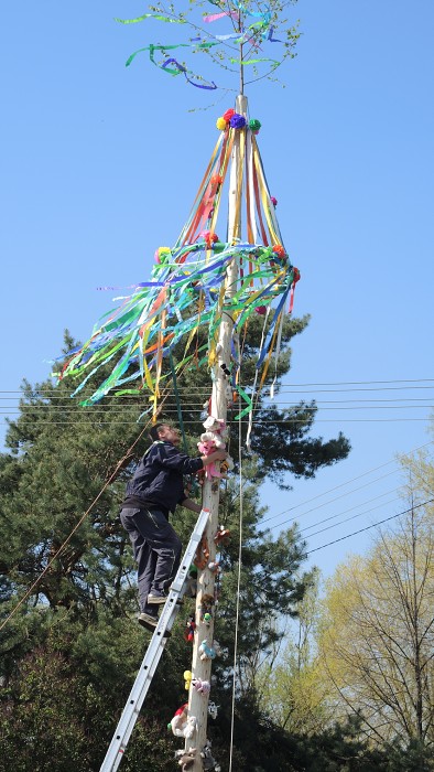 Slet čarodějnic a stavění Máje  29. - 30.4.2016