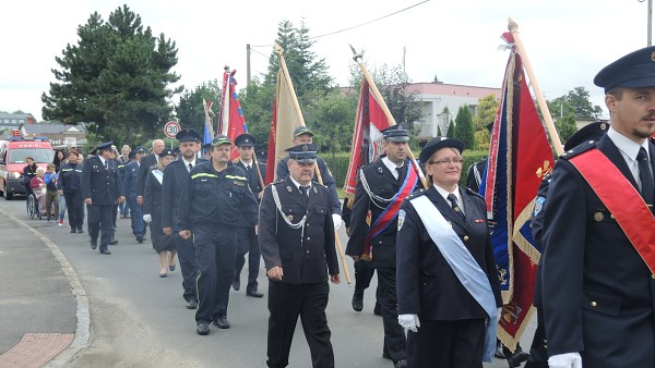 Oslavy k 95 výročí založení SDH Palhanec 16.7.2016.