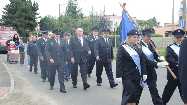 Oslavy k 95 výročí založení SDH Palhanec 16.7.2016.