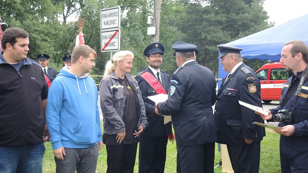 Oslavy k 95 výročí založení SDH Palhanec 16.7.2016.