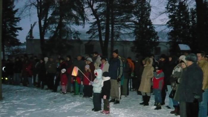 Vánoce 2010 - setkání občanů u stromečků