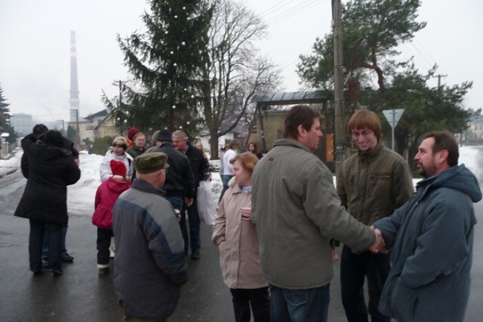 Vánoce 2010 - setkání občanů u stromečků